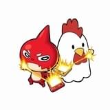 《からあげクン&オラゴン》 Loppi限定全国共通前売券・特典キャラクター画像