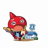 《ローソンクルー オラゴン》 Loppi限定全国共通前売券・特典キャラクター画像