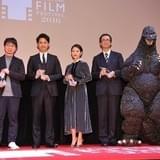 ARIGATO賞授与式にゴジラ降臨!妻夫木聡&高畑充希&新海誠監督が受賞に歓喜