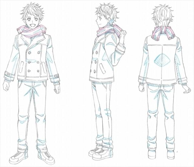 KING OF PRISM」新作、一条シンらメインキャラクター3人の設定画が公開