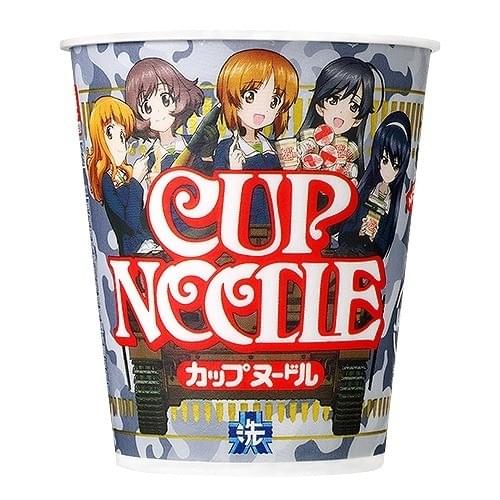 ガルパン　カップヌードル　コラボ商品 ガルパン」がカップヌードルに！描き下ろしカップヌードルとグッズの