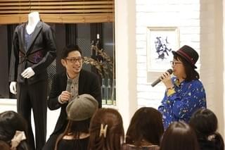 宮本賢二氏(左)、久保ミツロウ氏(右)