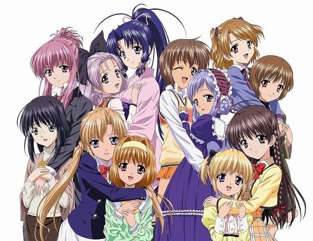 12人の妹との生活を描くTVアニメ「シスター・プリンセス」ブルーレイ