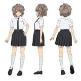 丸石燈花(CV:長妻樹里) 桜川東女子2-D「水羽のライバルは天才少女」。 自由が好きでじゃんけんが苦手。桧山水羽の友人で水泳部所属。