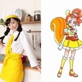 キュアカスタードを演じる福原遥