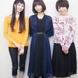 戸松遥、安済知佳、豊崎愛生(左より)