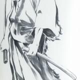 「血煙の石川五ェ門」監督・小池健が描く五ェ門の掛け軸が「ISETAN×ルパン三世」で先行受注販売