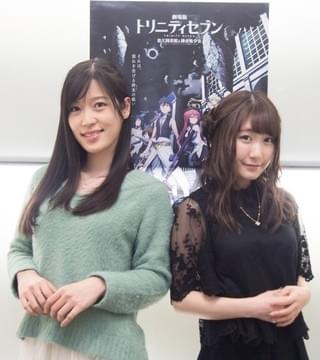 リリス役の原(左)とリリム役の日高