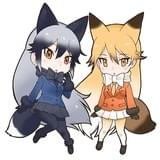 「けものフレンズ」のケロリン桶が発売 ギンギツネとキタキツネをデザイン