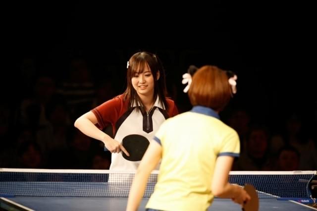 灼熱の卓球娘」花守ゆみりらがアニメさながら白熱卓球対決 : ニュース