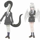 サスサススール（左／CV:綾瀬有）と御魂真奈美(CV:鎌倉有那)