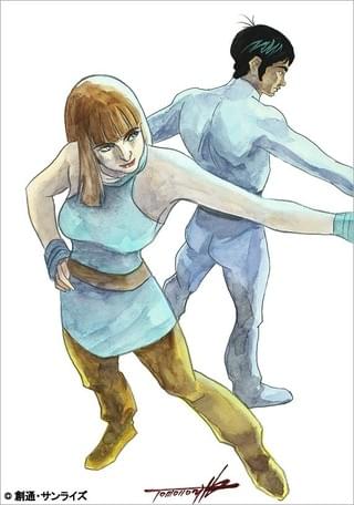 湖川友謙イラスト「バイストン・ウェル記録全集」