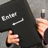 神木隆之介直筆サイン入り巨大エンターキー