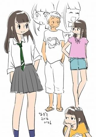 青木俊直氏によるキャラクター原案