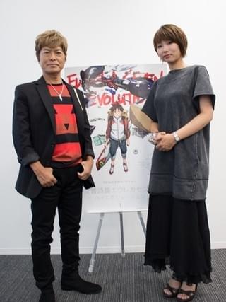 「交響詩篇エウレカセブン ハイエボリューション1」で親子を演じる三瓶由布子と古谷徹 ようやく会えた父・アドロックに感涙