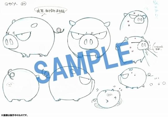 劇場版「PEACE MAKER 鐵」沖田総司＆サイゾーのキャラクター設定ラフが