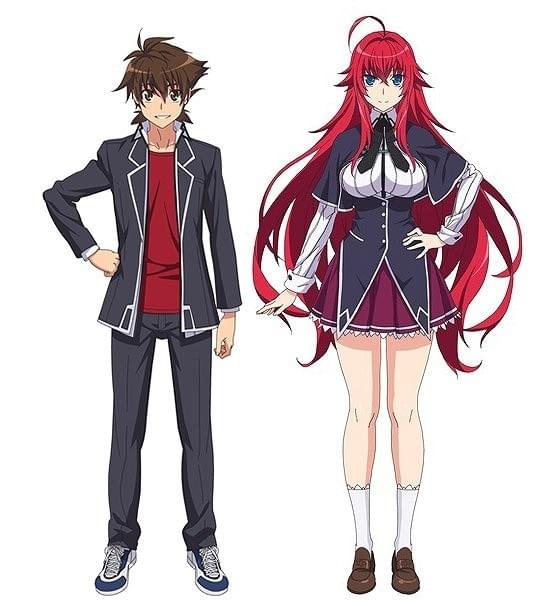 ハイスクールD×D HERO」4月放送開始 兵藤一誠＆リアスのキャラクター