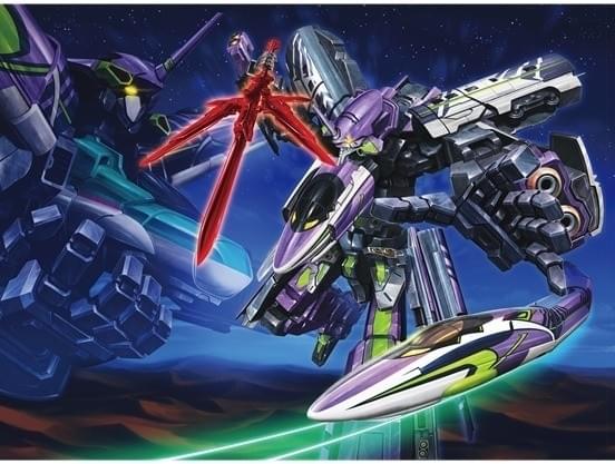 シンカリオン」作中でエヴァ新幹線「500 TYPE EVA」とコラボ実現 庵野