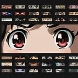 アニメキャラ280人の“目”が新宿駅をジャック Netflixが特別ビジュアル&映像公開