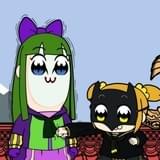 「ニンジャバットマン」×「ポプテピピック」コラボCMでポプ子とピピ美がバットマン&ジョーカーに