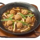 鶏のチタタプ オハウ仕立て味噌風味