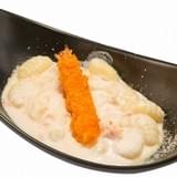 リスの餌場クリームニョッキ