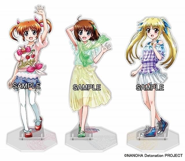 魔法少女リリカルなのは Detonation」約60センチの特大アクリル