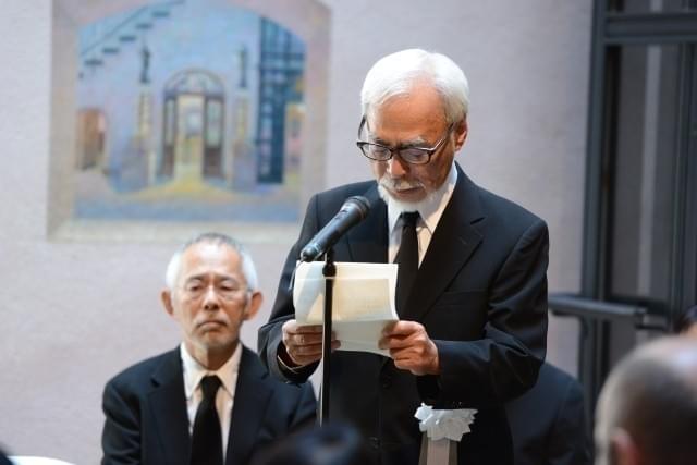 宮崎駿監督、高畑勲監督との別れに涙「ありがとう」「忘れない」関係者 宮崎駿監督、高畑勲監督との別れに涙「ありがとう」「忘れない」関係者