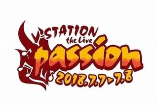 「V-STATION THE LIVE! Passion!!」ロゴ