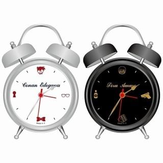 目覚まし時計はキャラクターの声を収録