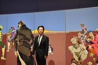 荒木飛呂彦氏、原画展「ジョジョ」新作大型原画に込めた思い「キャラクターを等身大で感じて」