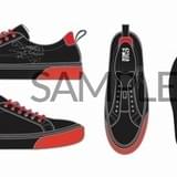 「カウボーイビバップ」モチーフのスニーカー発売 OP映像カラーにソードフィッシュIIの型押し