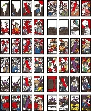 コナン、安室、キッド、犯人などがデザイン