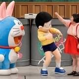 ドラえもん&のび太、グーでどつかれる 吉本新喜劇にサプライズ出演で笑いの洗礼