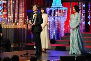 プロデューサーの齋藤優一郎氏、声優を務めた上白石萌歌、黒木華らが登壇