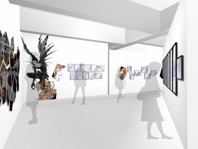 漫画家・小畑健の画業30周年記念展覧会が開催 描き下ろしキー