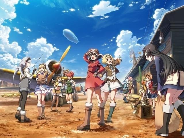 荒野のコトブキ飛行隊」外伝ショートアニメ「大空のハルカゼ飛行隊」が
