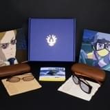 「ラピュタ」パズーのゴーグル型メガネフレーム、ムスカ大佐のサングラス登場