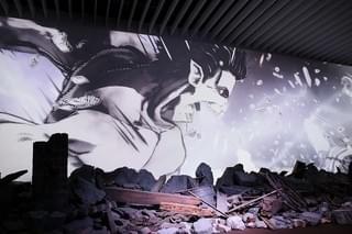 「進撃の巨人展FINAL」開幕 エレンの激闘や最終話の一部を体感できるコーナーなど多彩な展示