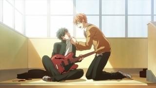 ギターをきっかけに出会った立夏と真冬