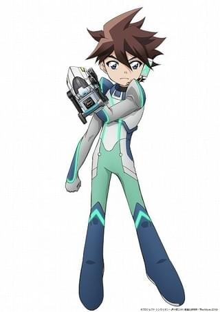 ALFA-Xの運転士・謎の少年のパイロットスーツ姿