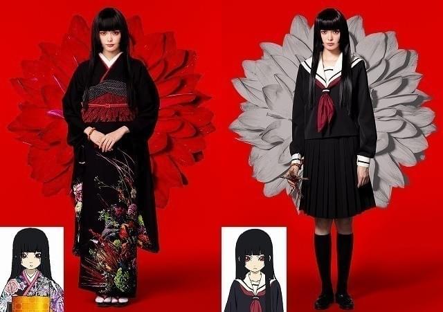 玉城ティナ、閻魔あいを完全再現 白石晃士監督「地獄少女」キャラ