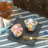 「ONE PIECE」チョッパーの和菓子発売 ピンク帽子のさくら味、ブルー帽子のチョコ味の2種