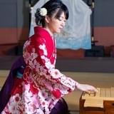 「永世乙女の戦い方」の撮影。カメラマン:飯本貴子