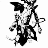 マイク・ミニョーラによるイラスト