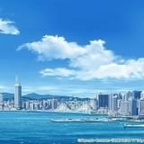 冒険のはじまりの地、クチバシティの美術設定画