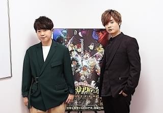 山下大輝＆岡本信彦が「ヒロアカ」劇場版最新作を語る！