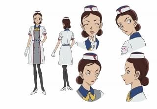 浜辺が演じる、客席担当の石岡エリー