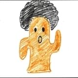 レキシが書いた埴輪の“ラクガキ”