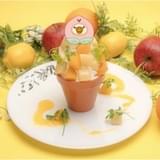 キイロイトリのまくまくももツリーパフェ